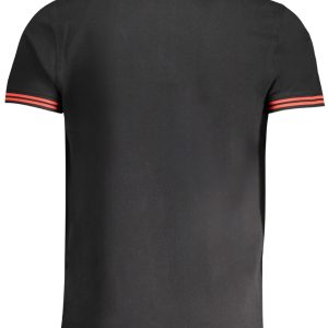 Alternativni prikaz Cavalli Class 'S Kratke Hlače Sleeved Polo Majica Majica Crna