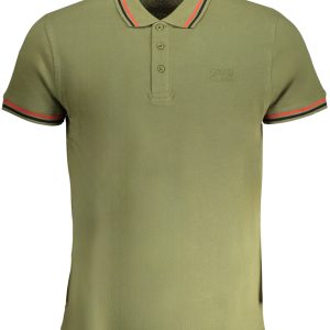 Cavalli Class 'S Zelena Kratke Hlače Sleeved Polo Majica Majica