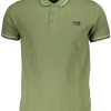 Cavalli Class Polo Majica Kratke Hlače Sleeves Zelena