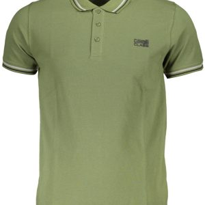 Cavalli Class Polo Majica Kratke Hlače Sleeves Zelena