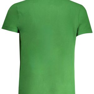 Alternativni prikaz Cavalli Class 'S Zelena Kratke Hlače Sleeved Polo Majica Majica