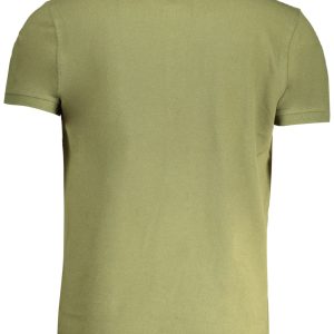 Alternativni prikaz Cavalli Class 'S Zelena Kratke Hlače Sleeved Polo Majica Majica