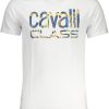 Cavalli Class 'S Kratke Hlače Sleeved Majica Bijele