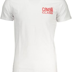 Cavalli Class 'S Kratke Hlače Sleeved Majica Bijela