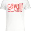 Cavalli Class 'S Kratke Hlače Sleeved Majica Bijele