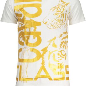 Cavalli Class 'S Kratke Hlače Sleeved Majica Bijela