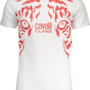 Cavalli Class 'S Kratke Hlače Sleeved Majica Bijela