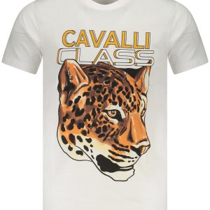 Cavalli Class Kratkih Rukava Majica Bijela