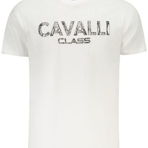 Cavalli Class Kratkih Rukava Majica Bijela