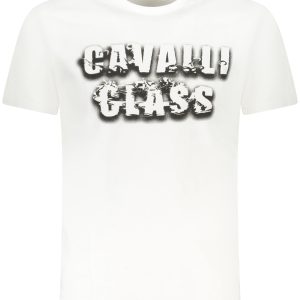 Cavalli Class Kratkih Rukava Majica Bijela