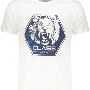 Cavalli Class Kratkih Rukava Majica Bijela