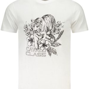 Cavalli Class Kratkih Rukava Majica Bijela
