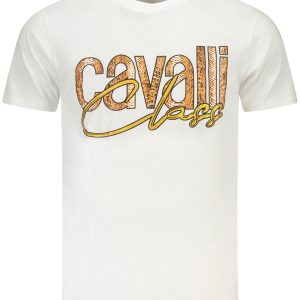 Cavalli Class Kratkih Rukava Majica Bijela