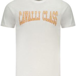 Cavalli Class Kratkih Rukava Majica Bijela