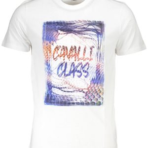 Cavalli Class Kratkih Rukava Majica Bijela