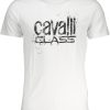 Cavalli Class 'S Kratke Hlače Sleeved Majica Bijele