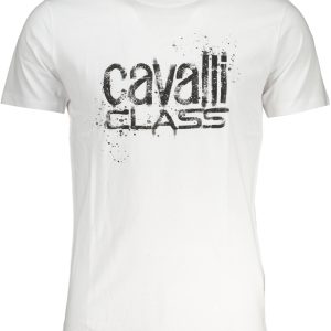 Cavalli Class 'S Kratke Hlače Sleeved Majica Bijela