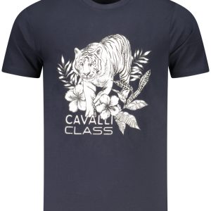 Cavalli Class Kratkih Rukava Majica Plava