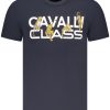 Cavalli Class Kratkih Rukava Majica Plava