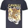 Cavalli Class Kratkih Rukava Majica Plava