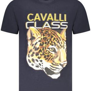 Cavalli Class Kratkih Rukava Majica Plava