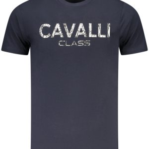 Cavalli Class Kratkih Rukava Majica Plava