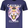 Cavalli Class Kratkih Rukava Majica Plava
