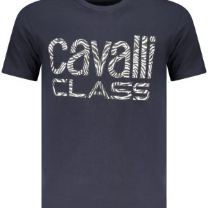 Cavalli Class Kratkih Rukava Majica Plava