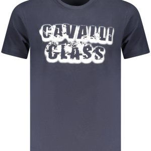 Cavalli Class Kratkih Rukava Majica Plava