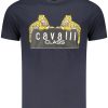 Cavalli Class Kratkih Rukava Majica Plava