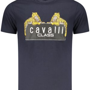 Cavalli Class Kratkih Rukava Majica Plava