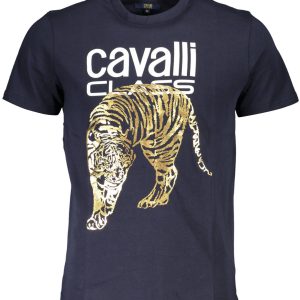 Cavalli Class Kratkih Rukava Majica Plava