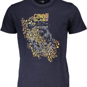 Cavalli Class Kratkih Rukava Majica Plava