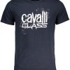 Cavalli Class 'S Kratke Hlače Sleeved Majica Plave