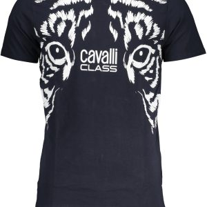 Cavalli Class 'S Kratke Hlače Sleeved Majica Plava