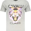 Cavalli Class Kratkih Rukava Majica Siva