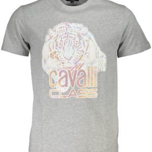 Cavalli Class Kratkih Rukava Majica Siva