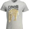 Cavalli Class Kratkih Rukava Majica Siva