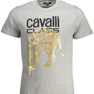 Cavalli Class Kratkih Rukava Majica Siva