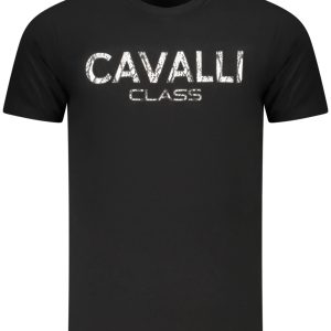 Cavalli Class Kratkih Rukava Majica Crna