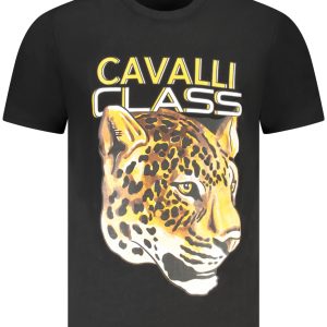 Cavalli Class Kratkih Rukava Majica Crna