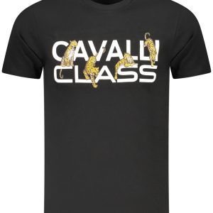Cavalli Class Kratkih Rukava Majica Crna