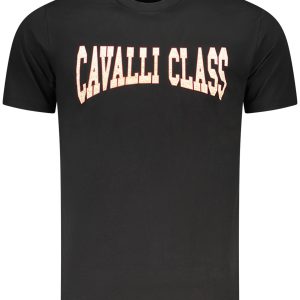 Cavalli Class Kratkih Rukava Majica Crna
