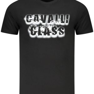 Cavalli Class Kratkih Rukava Majica Crna