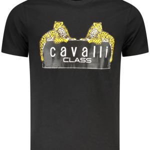 Cavalli Class Kratkih Rukava Majica Crna