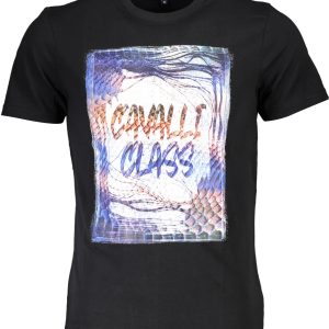 Cavalli Class Kratkih Rukava Majica Crna
