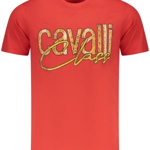 Cavalli Class Kratkih Rukava Majica Crvena