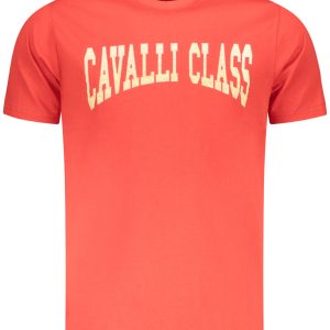 Cavalli Class Kratkih Rukava Majica Crvena