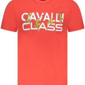 Cavalli Class Kratkih Rukava Majica Crvena