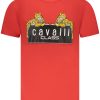 Cavalli Class Kratkih Rukava Majica Crvena